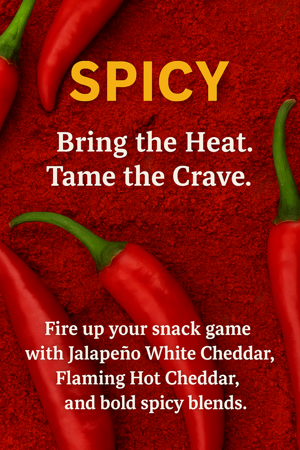🌶️Spicy Gourmet Popcorn – Crave4 Favorites