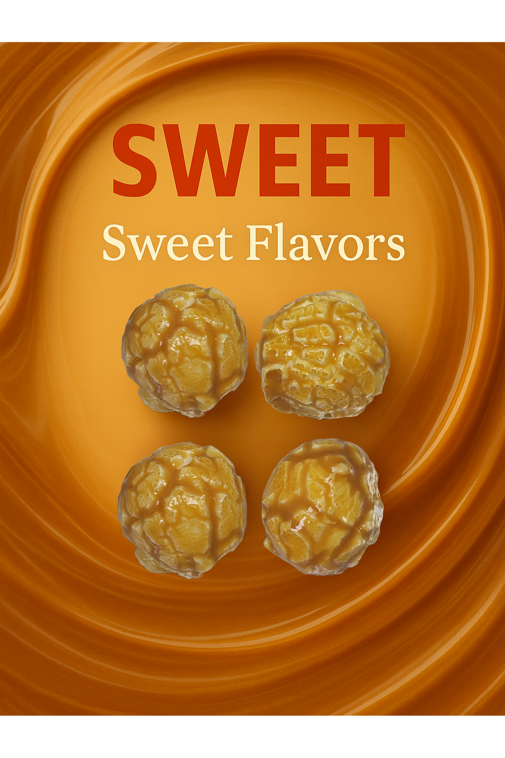 🍭Sweet Gourmet Popcorn – Caramel, Cashew & Pecan Treats