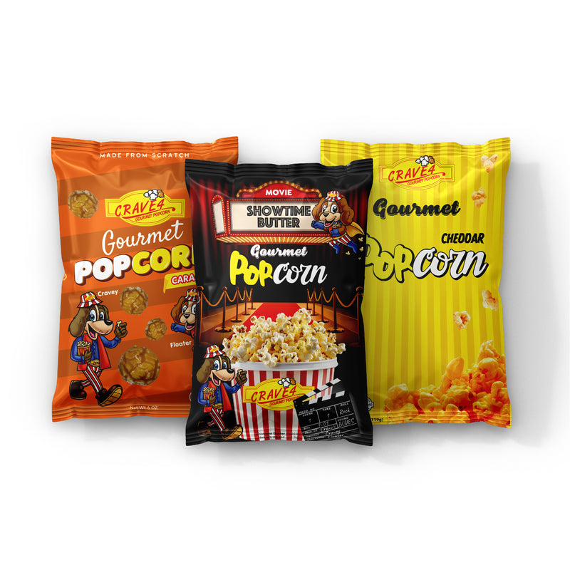 Crave4 Starter 3-Pack 🍿