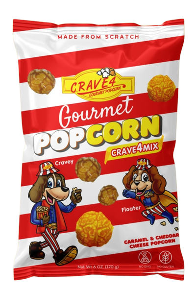 Crave4 Mix Popcorn Bag