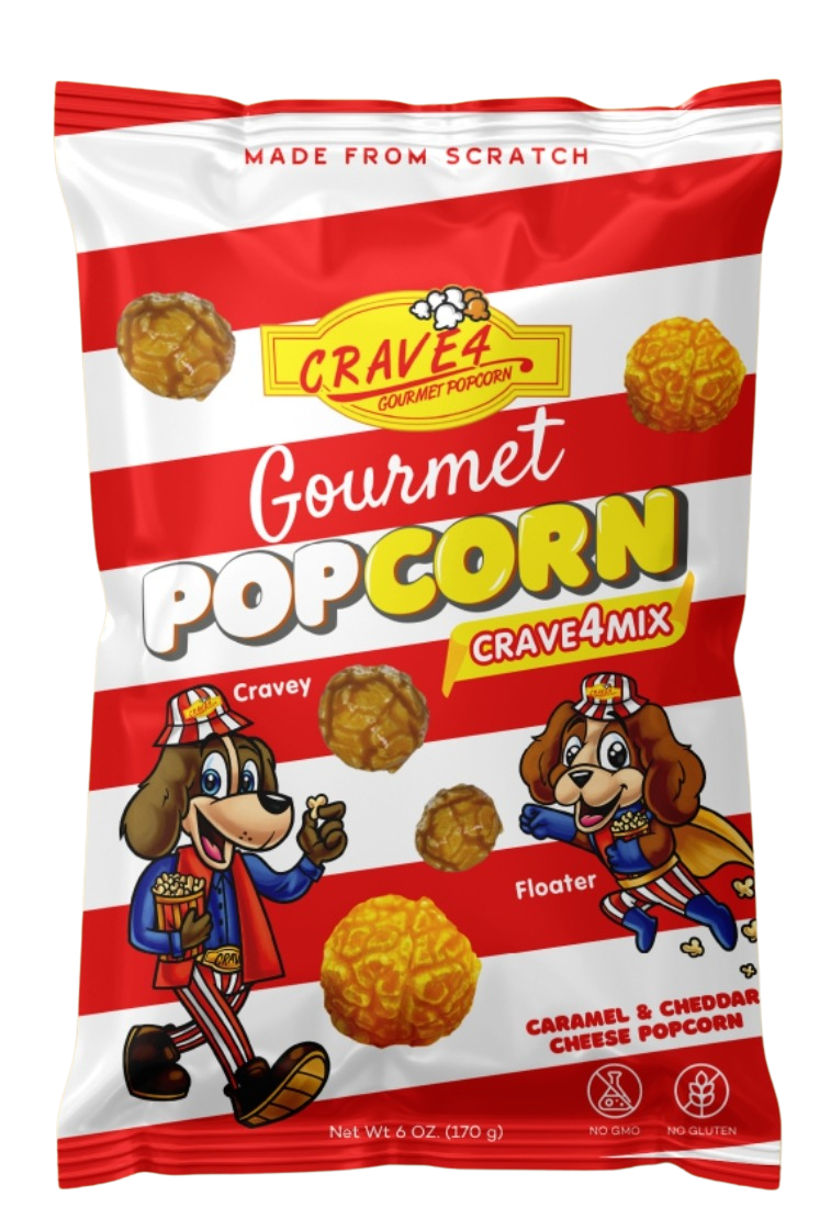 Crave4 Mix Popcorn Bag