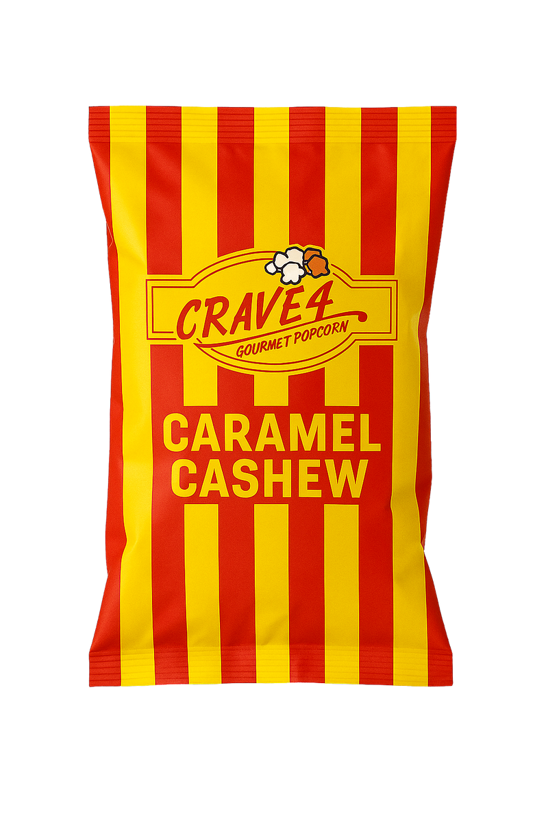 Caramel Cashew Popcorn Bag