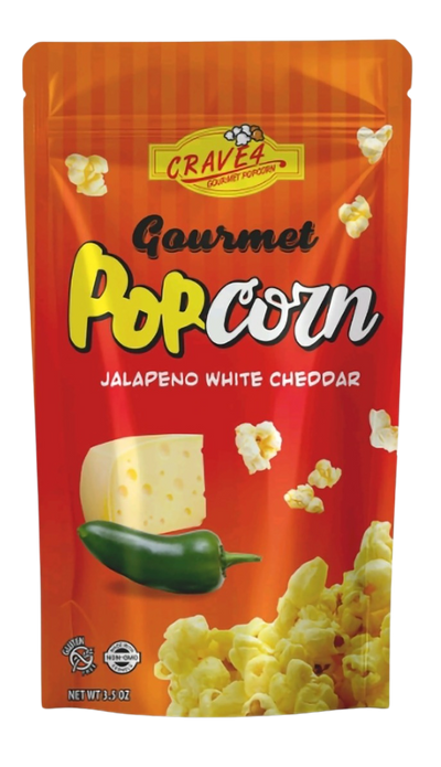 Jalapeno White Cheddar Popcorn Bag